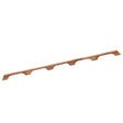 Whitecap Teak Handrail - 5 Loops (53"L)
