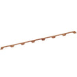 Whitecap Teak Handrail - 7 Loops (73"L)