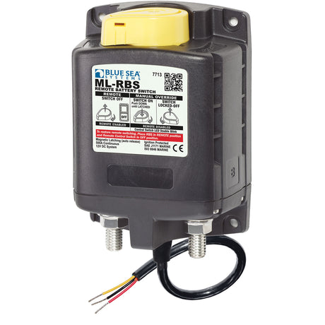 Blue Sea 7713 ML-RBS Remote Battery Switch w/Manual Control Release (12V)