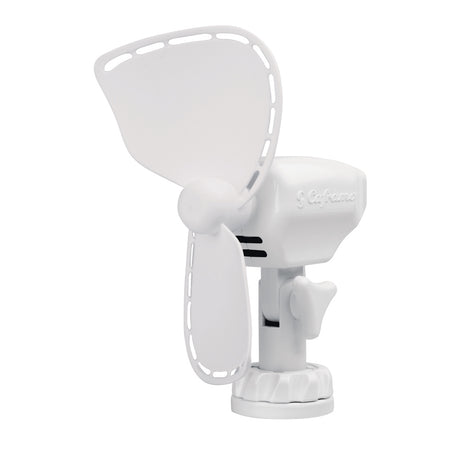 SEEKR by Caframo Ultimate 757 12V 2-Speed 7" Fan (Direct Wire -White)