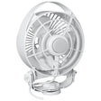 SEEKR by Caframo Maestro 12V 3-Speed 6" Marine Fan w/LED Light (White)