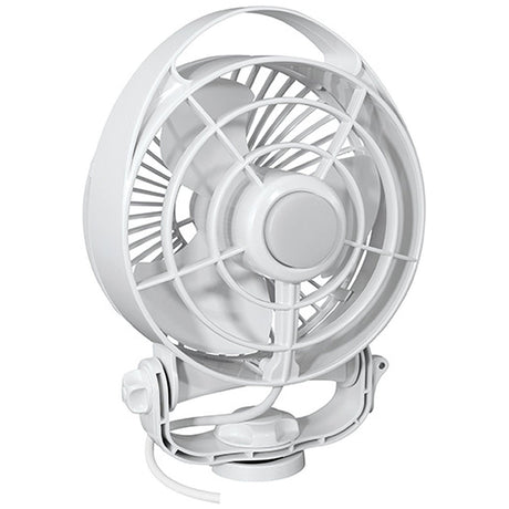 SEEKR by Caframo Maestro 12V 3-Speed 6" Marine Fan w/LED Light (White)