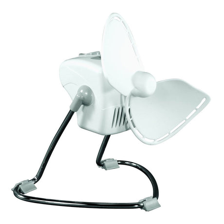 SEEKR by Caframo Chinook 707 120V AC 2-Speed 7" Fan (White)