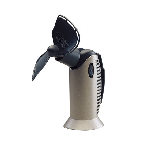 SEEKR by Caframo Tiny Tornado II 827 4.5" Handheld 1-Speed Fan (Black)