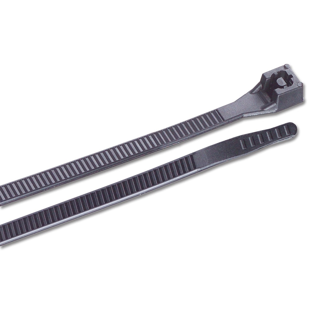 Ancor 14" UV Black Standard Cable Zip Ties -100 Pack