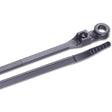 Ancor 14" UV Black Mounting Cable Zip Ties -100 Pack