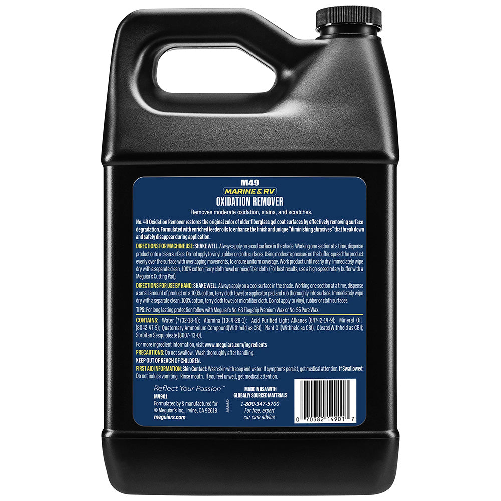 Meguiar's #49 Mirror Glaze HD Oxidation Remover (1 Gallon)
