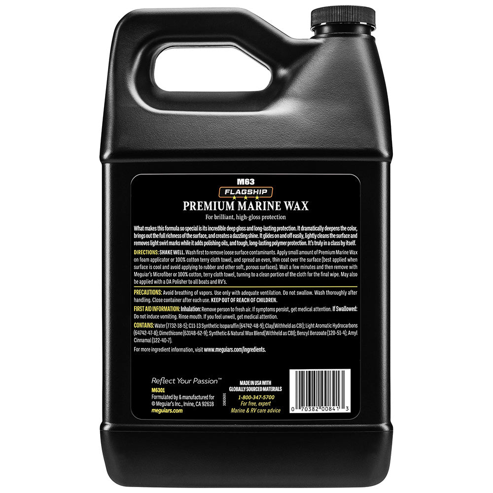 Meguiar's Flagship Premium Marine Wax (1 Gallon)