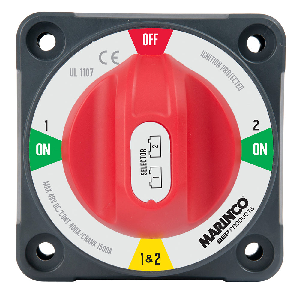 BEP Pro Installer 400A Selector w/Field Disconnect Battery Switch- MC10