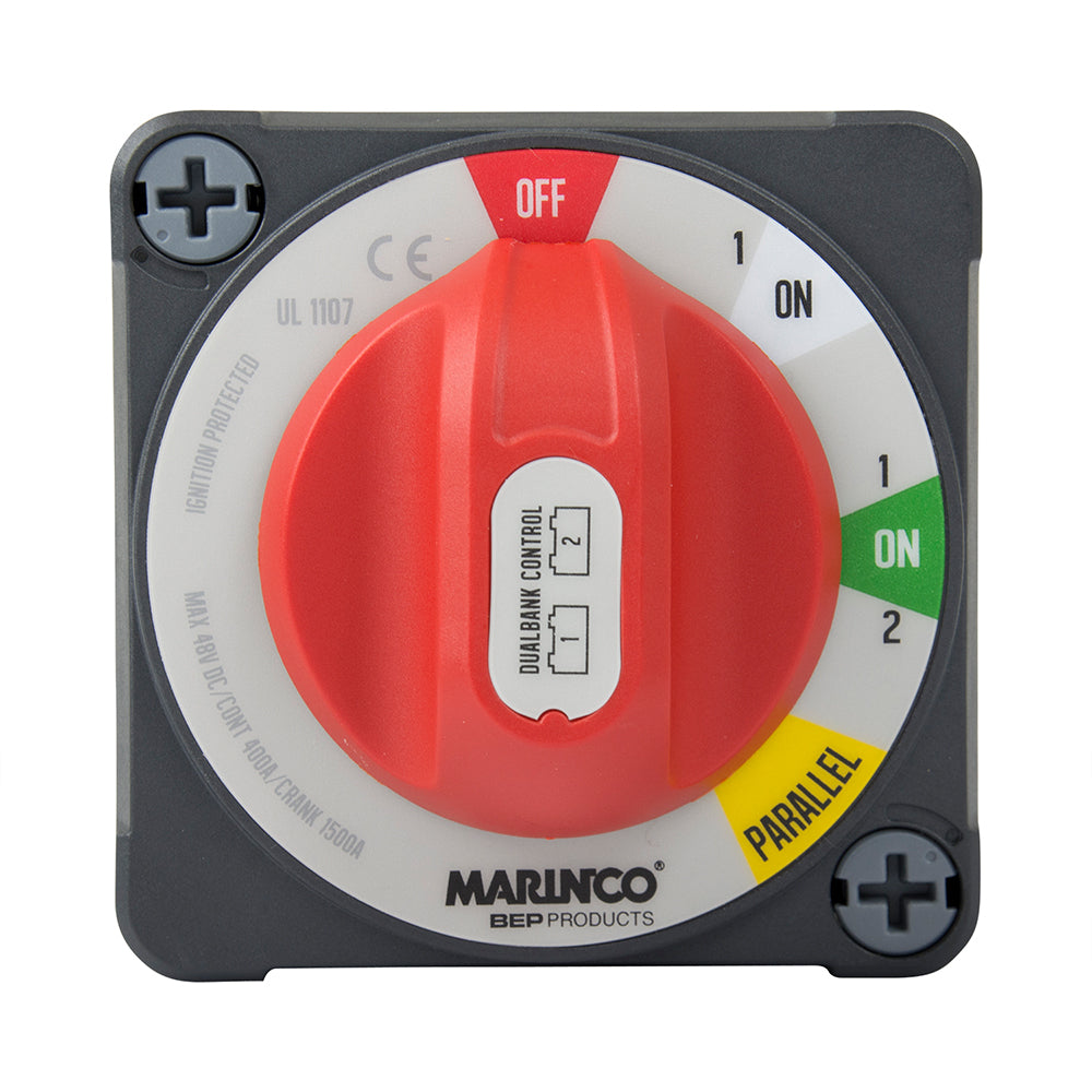 BEP Pro Installer 400a EZ-Mount Dual Bank Control Battery Switch- MC10