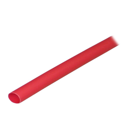 Ancor Adhesive Lined Heat Shrink Tubing (ALT) -1/4" x 48" -1-Pack -Red