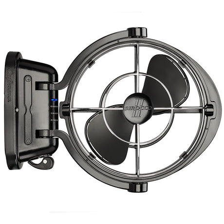 SEEKR by Caframo Sirocco II 3-Speed 7" Gimbal Fan (Black 12-24V)