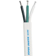 Ancor White Triplex Cable -16/3 AWG -Flat -100'