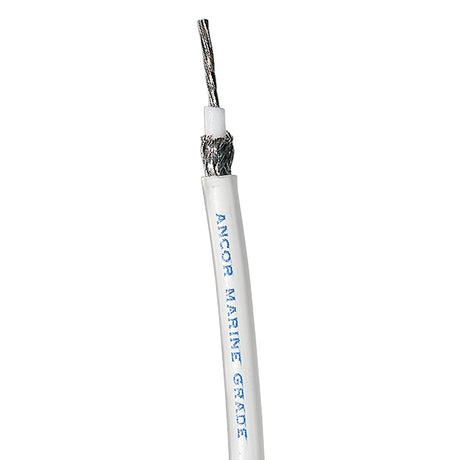 Ancor White RG 213 Tinned Coaxial Cable (250')