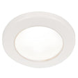 Hella Marine EuroLED 75 3" Round Screw Mount Down Light - White LED - White Plastic Rim - 12V [958110011]