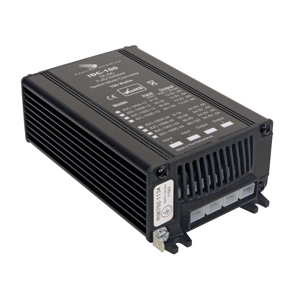 Samlex 100W Fully Isolated DC-DC Converter (4A 9-18V Input - 24V Out)