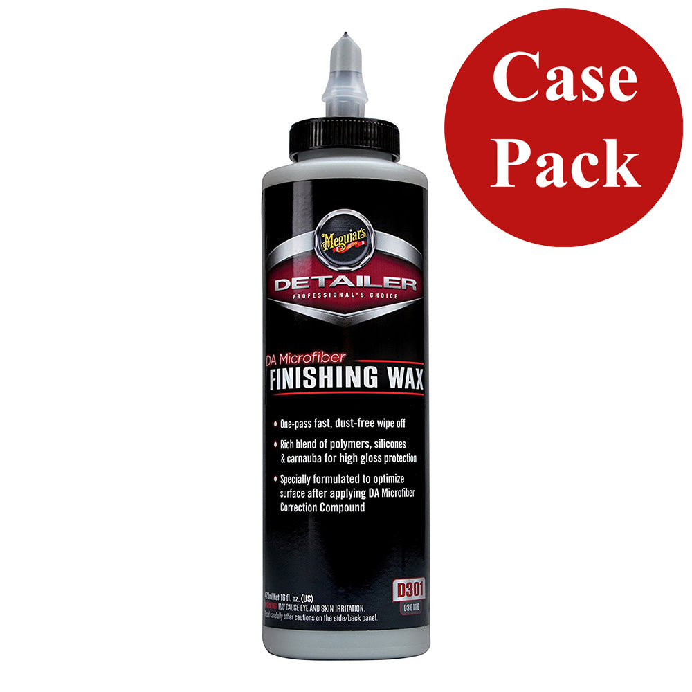 Meguiars DA Microfiber Finishing Wax (16oz *Case of 6*)