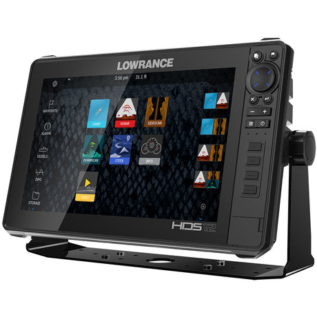 Lowrance HDS-12 LIVE w/Active Imaging 3-in-1 Transom Mount  C-MAP Pro Chart [000-14428-001]