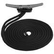 Sea-Dog Double Braided Nylon Dock Line (1/2" x 10 Black)