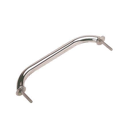 Stainless Steel Stud Mount Flanged Hand Rail w/Mounting Flange (18") boat grab handles