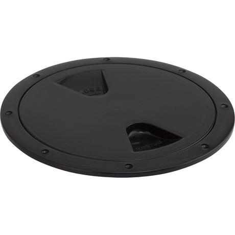 Sea-Dog Screw-Out 4" Deck Plate (Black)