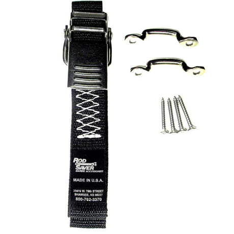 Rod Saver Stainless Steel Battery/Gas Tank Tie-Down (48")