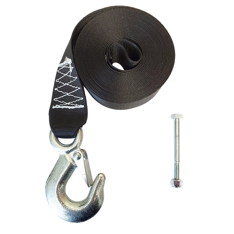 Rod Saver Winch Strap Replacement (20') boat trailer winch strap
