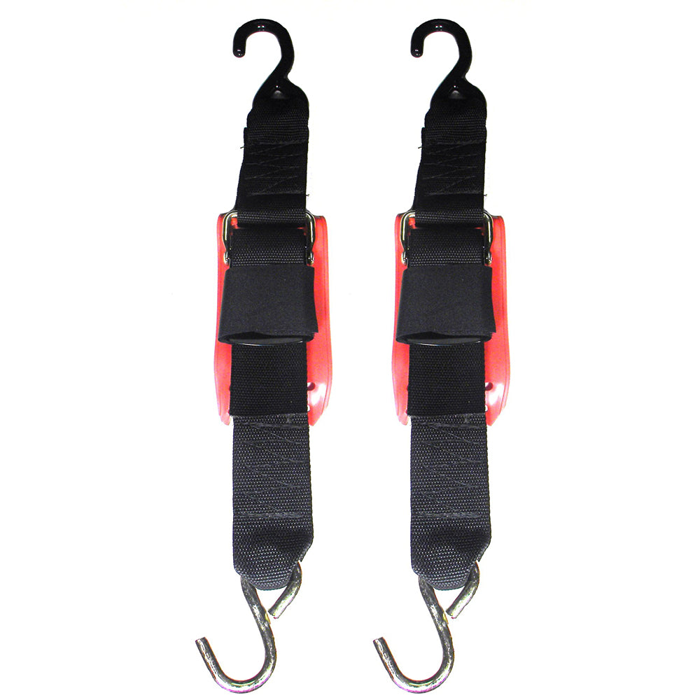 Rod Saver Quick Release Trailer Tie-Down w/Vinyl Pad (2"x 4 -Pair)