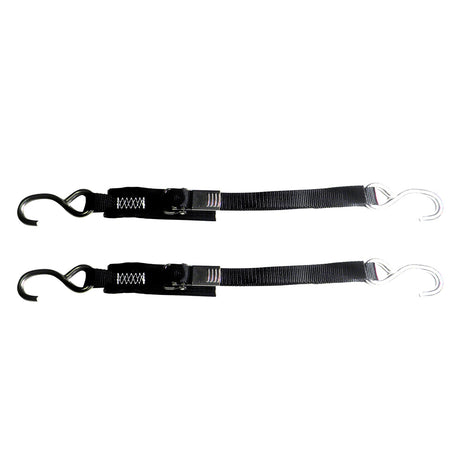 Rod Saver Stainless Steel Quick Release Transom Tie Down Pair boat tie down straps