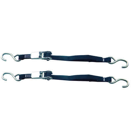 Rod Saver Stainless Steel Ratchet Tie Down Pair boat tie down straps