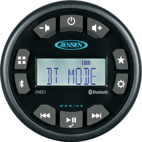 JENSEN JMS3RTL Stereo w/AM/FM/BT (Single Zone)