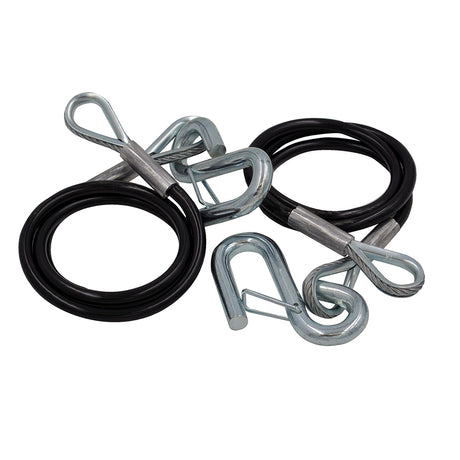 C.E. Smith Safety Cables (Pair) boat trailer winch strap