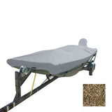 Carver Performance Poly-Guard Styled-to-Fit Boat Cover f/16.5 Open Jon Boats - Shadow Grass (74203C-SG)