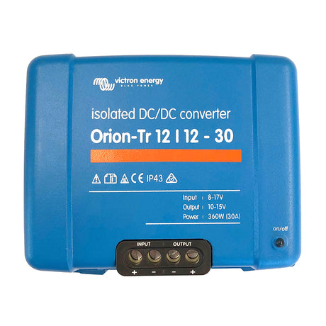 Victron Orion-TR DC-DC Converter (12 VDC to 12 VDC - 30AMP Iso)