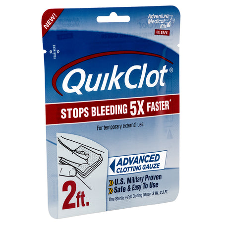 QuikClot Advanced Clotting Gauze  (3" x 2)