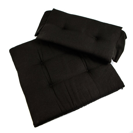 Whitecap Directors Chair II Replacement Seat Cushion Set (Black)
