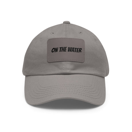 On the Water Hat with Leather Patch