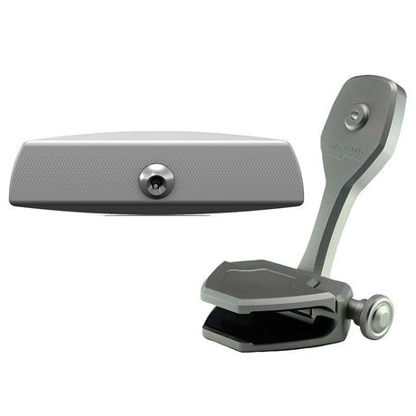 PTM Edge Mirror/Bracket Kit w/VR-140 Elite Mirror ZXR-300 (Titanium Grey)