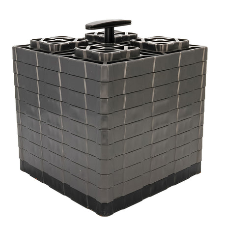 Camco FasTen Leveling Blocks XL w/T-Handle (2x2 -Grey 10-Pack)
