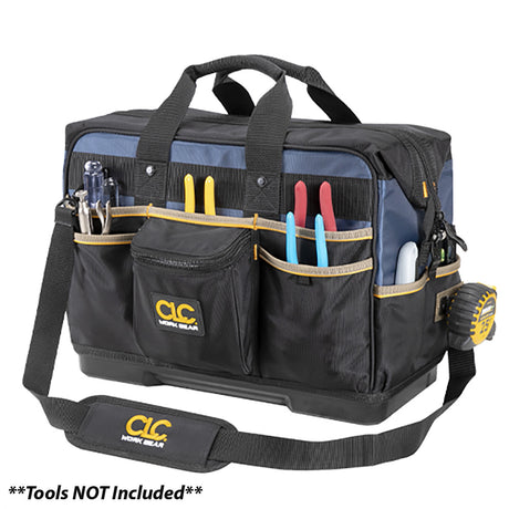 CLC PB1553 Contractors Closed Top Tool Bag (19") electrical tool