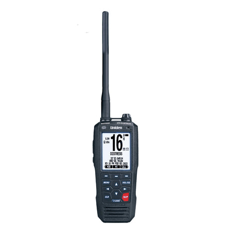 Uniden MHS338BT VHF Marine Radio (GPS  Bluetooth) handheld vhf radio