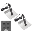 Lectrotab XKA Stainless Steel Trim Tab Kit w/Rocker Switch (12x12)